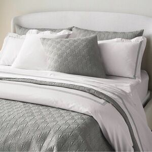 Frontgate Silk Quilt & 2 Standard Shams - NWT